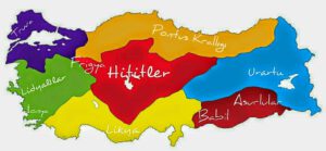 Anadolu Uygarlıkları Medeniyetleri Haritası