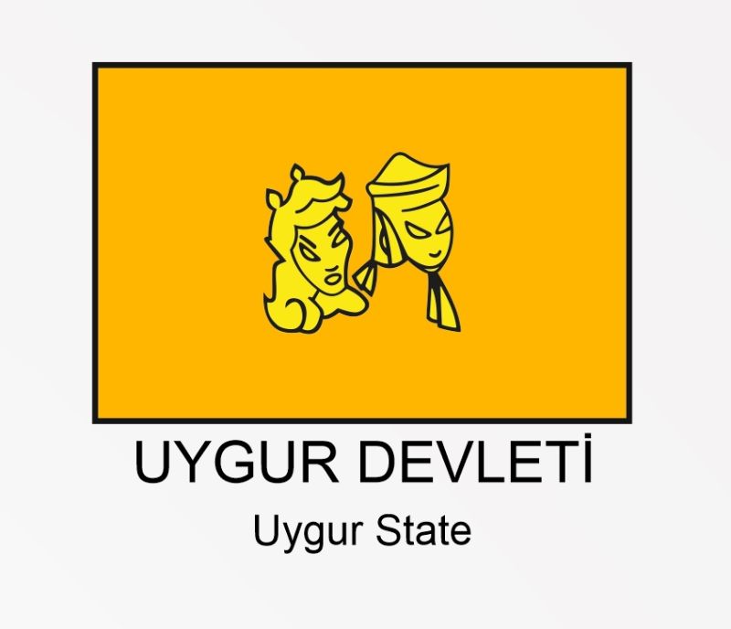 Uygur Devleti Uygurlar bayrağı